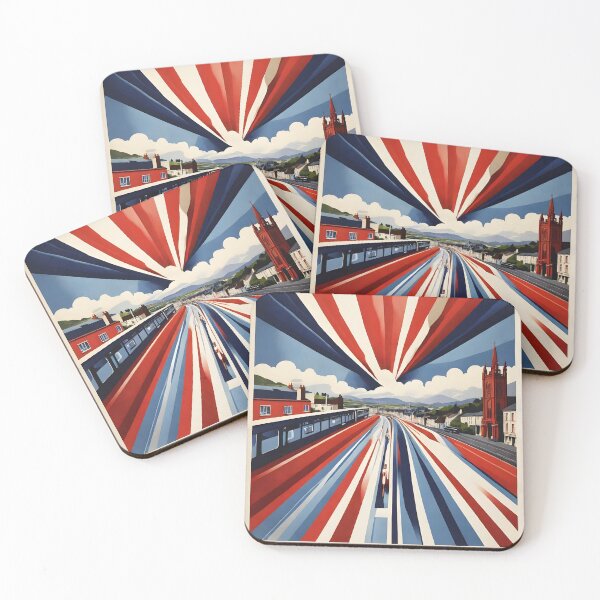 Item preview, Newry United Kingdom Vintage Travel Tourism 2 designed and sold by TravelersGems.