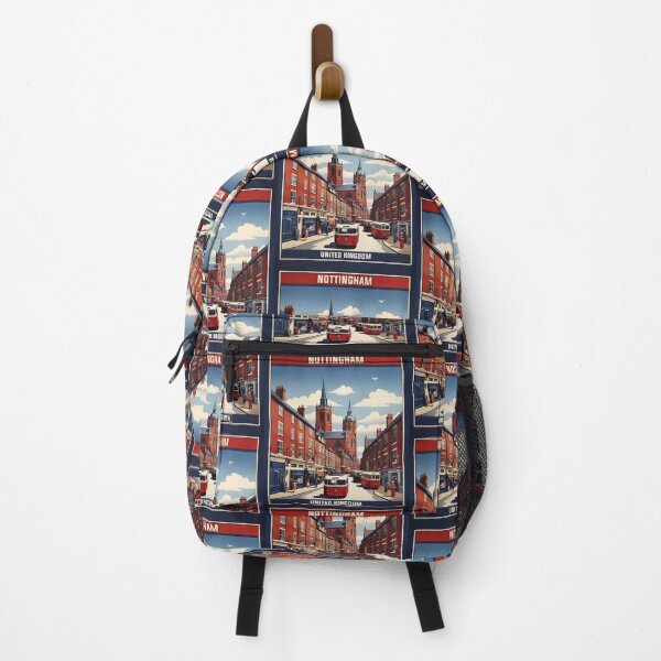Item preview, Nottingham United Kingdom Vintage Travel Tourism designed and sold by TravelersGems.