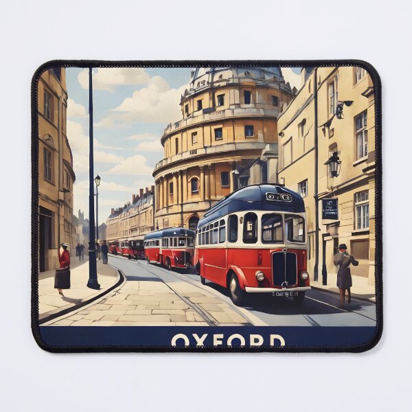 Item preview, Oxford United Kingdom Vintage Travel Tourism 2 designed and sold by TravelersGems.