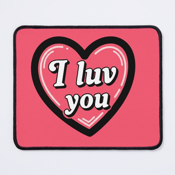 Item preview, I Luv You Heart Art designed and sold by Owcomm.