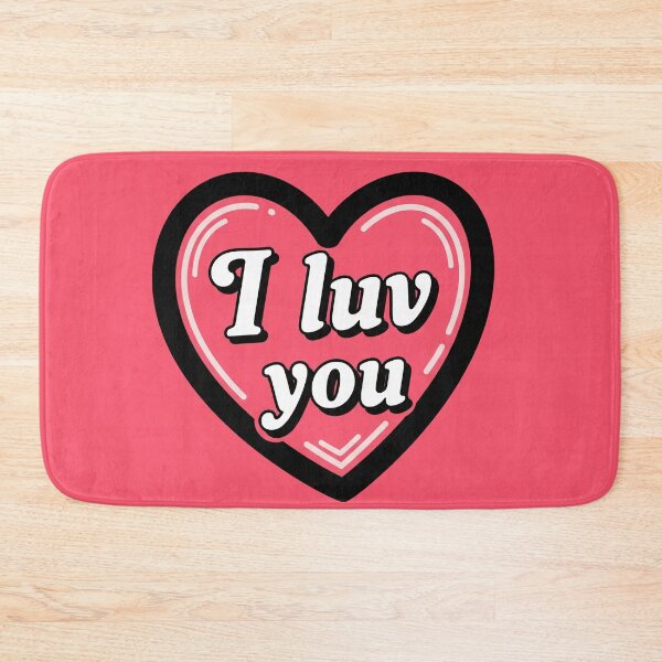 Item preview, I Luv You Heart Art designed and sold by Owcomm.