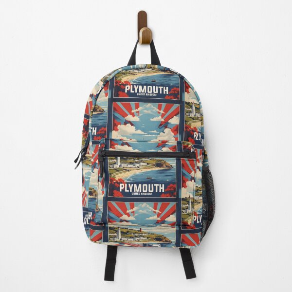 Item preview, Plymouth United Kingdom Vintage Travel Tourism designed and sold by TravelersGems.