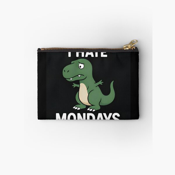 Item preview, Sad T-Rex Monday Quote – Funny Relatable Dinosaur Art designed and sold by Amr Siam.