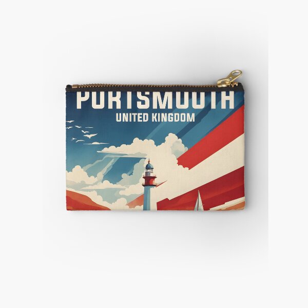 Item preview, Portsmouth United Kingdom Vintage Travel Tourism  designed and sold by TravelersGems.