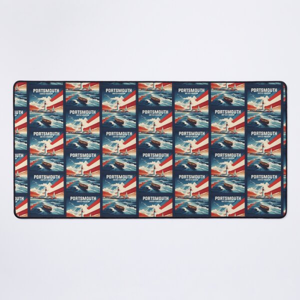 Item preview, Portsmouth United Kingdom Vintage Travel Tourism  designed and sold by TravelersGems.