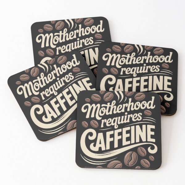 Item preview, Motherhood Needs Coffee and Caffeine Boost designed and sold by ibobo4656.