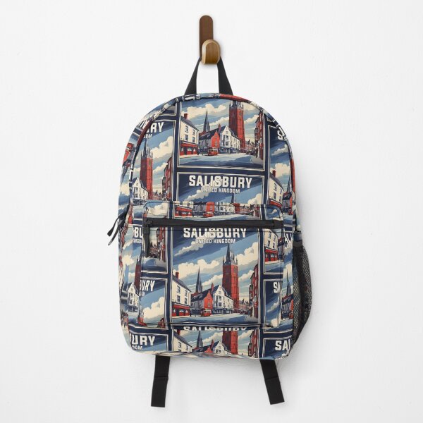 Item preview, Salisbury United Kingdom Vintage Travel Tourism  designed and sold by TravelersGems.