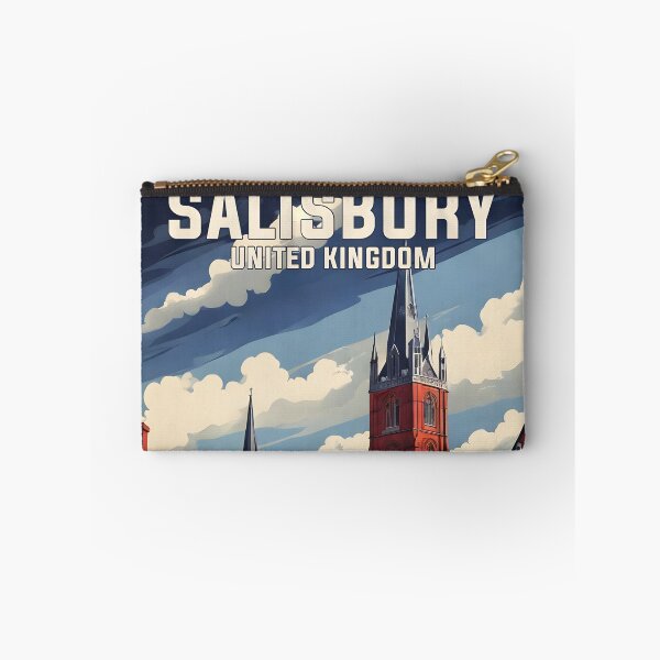 Item preview, Salisbury United Kingdom Vintage Travel Tourism  designed and sold by TravelersGems.