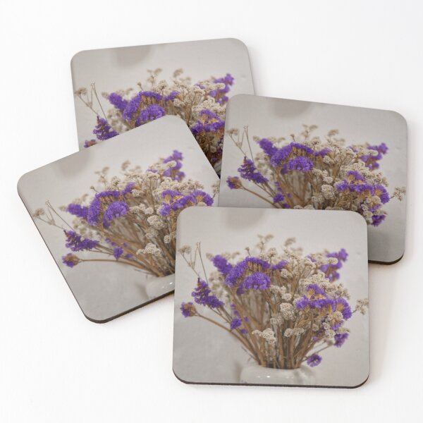 Item preview, Dried Flowers In Ceramic Vase In Front Of White Wall designed and sold by MadeulookArt.