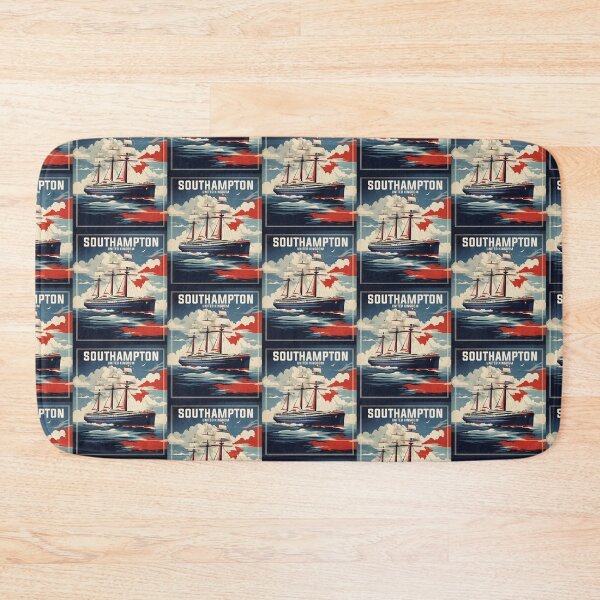Item preview, Southampton United Kingdom Vintage Travel Tourism  designed and sold by TravelersGems.