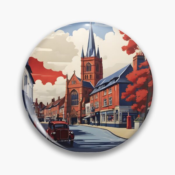 Item preview, St Albans United Kingdom Vintage Travel Tourism  designed and sold by TravelersGems.