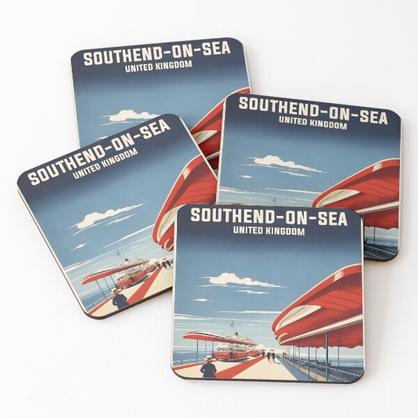 Item preview, Southend on Sea United Kingdom Vintage Travel Tourism  designed and sold by TravelersGems.