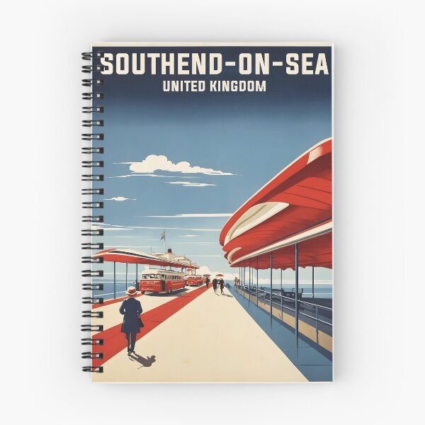 Item preview, Southend on Sea United Kingdom Vintage Travel Tourism  designed and sold by TravelersGems.