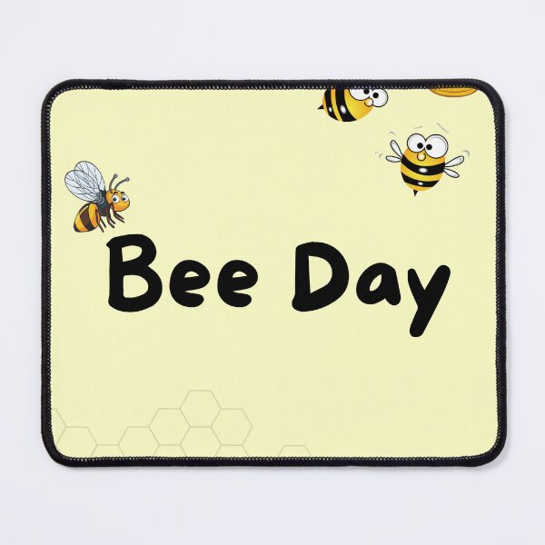 Item preview, Bee Day – Cute Honeybee Celebration Poster designed and sold by Breaking Shop.