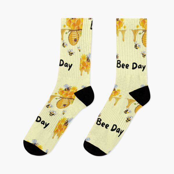 Item preview, Bee Day – Cute Honeybee Celebration Poster designed and sold by Breaking Shop.