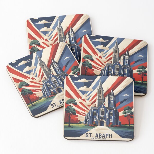 Item preview, St Asaph United Kingdom Vintage Travel Tourism designed and sold by TravelersGems.