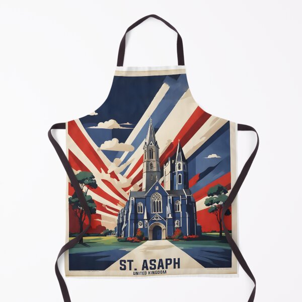 Item preview, St Asaph United Kingdom Vintage Travel Tourism designed and sold by TravelersGems.