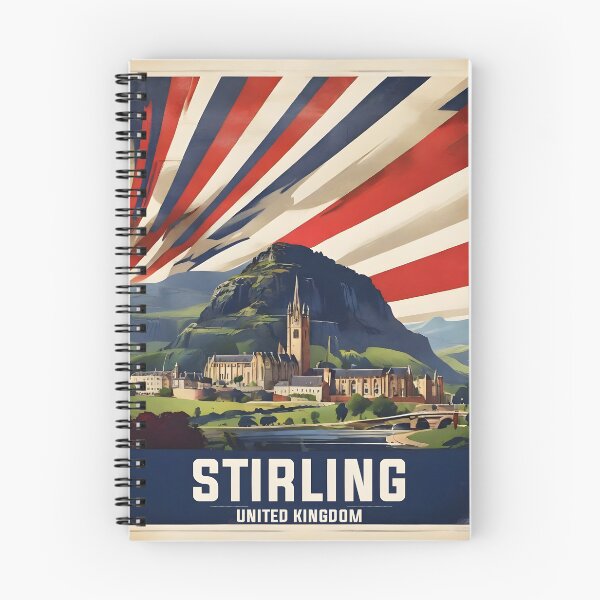 Item preview, Stirling United Kingdom Vintage Travel Tourism designed and sold by TravelersGems.