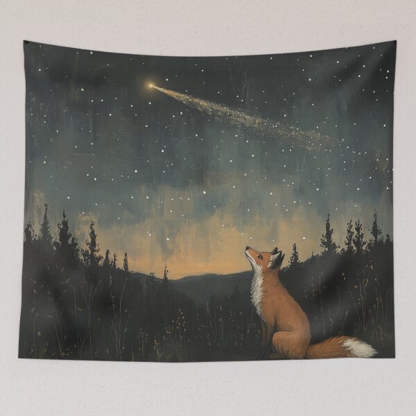 Item preview, Fox Looking A Comet designed and sold by Rtymer.
