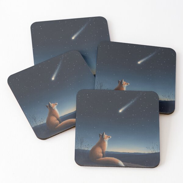 Item preview, Fox Looking A Comet designed and sold by Rtymer.