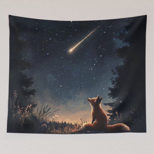Item preview, Fox Looking A Comet designed and sold by Rtymer.