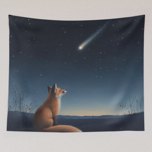 Item preview, Fox Looking A Comet designed and sold by Rtymer.