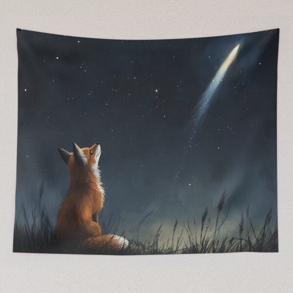 Item preview, Fox Looking A Comet designed and sold by Rtymer.
