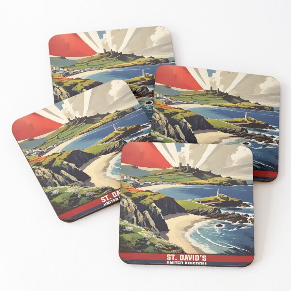 Item preview, St Davids United Kingdom Vintage Travel Tourism designed and sold by TravelersGems.