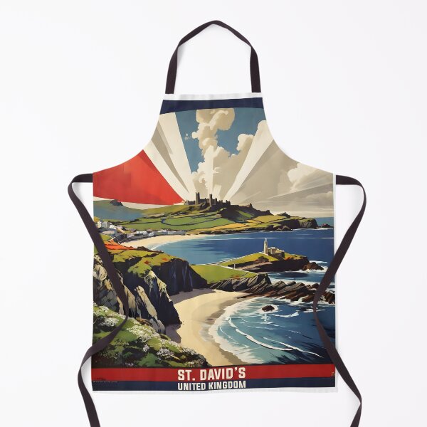 Item preview, St Davids United Kingdom Vintage Travel Tourism designed and sold by TravelersGems.