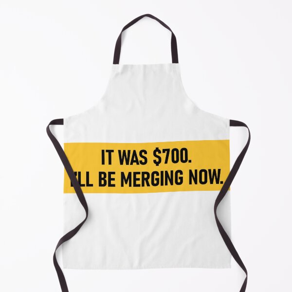 Item preview, It Was $700 I’ll Be Merging Now Funny Bumper designed and sold by Jaxym.