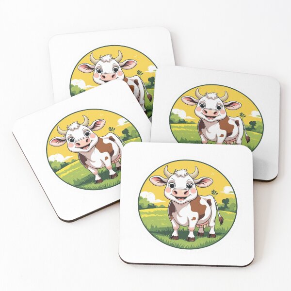Item preview, Cow Yellow background designed and sold by LewpyG.