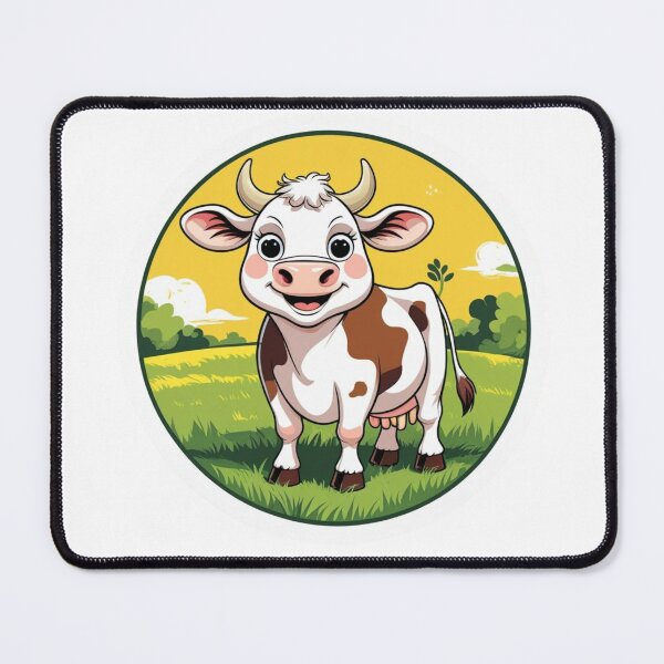 Item preview, Cow Yellow background designed and sold by LewpyG.