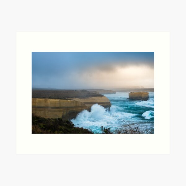 Item preview, Mighty Seas - The Great Ocean Road designed and sold by LMKphotography.