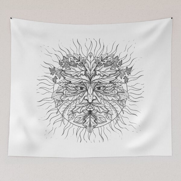 Item preview, The oak king summer solstice designed and sold by TraceyEvansArt.