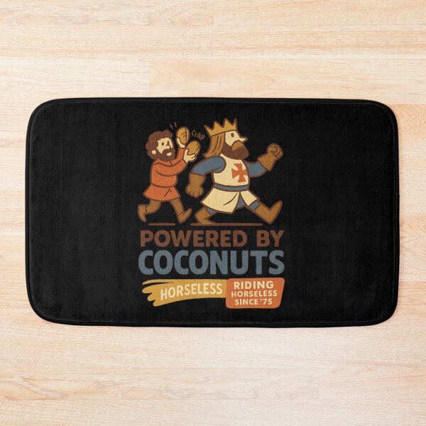 Item preview, Powered by coconuts - Riding Horseless designed and sold by Random-Reality.