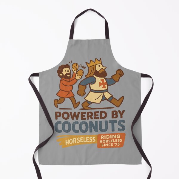 Item preview, Powered by coconuts - Riding Horseless designed and sold by Random-Reality.
