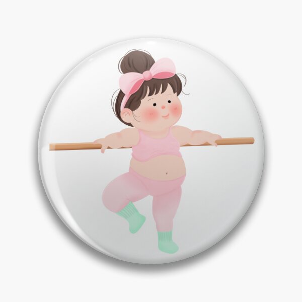Item preview, Cute chubby girl gymnastic  designed and sold by Charlie-PUM.