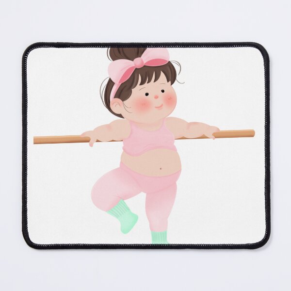Item preview, Cute chubby girl gymnastic designed and sold by Charlie-PUM.