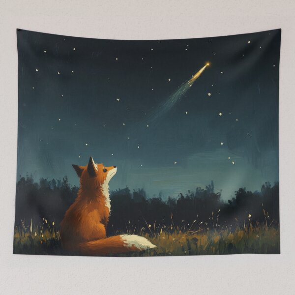 Item preview, Fox Looking A Comet designed and sold by Rtymer.