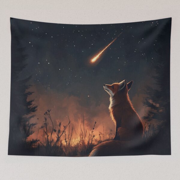 Item preview, Fox Looking A Comet designed and sold by Rtymer.