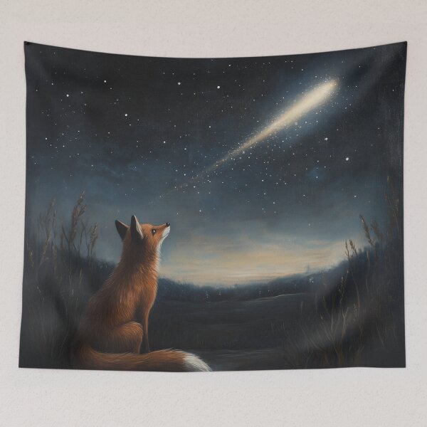 Item preview, Fox Looking A Comet designed and sold by Rtymer.