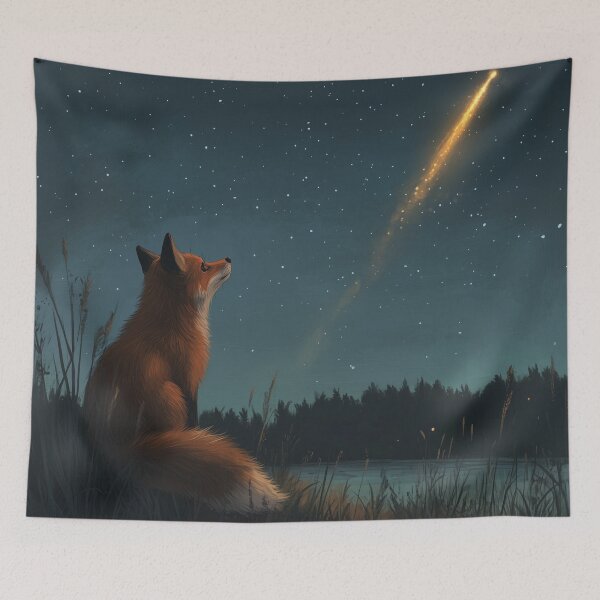 Item preview, Fox Looking A Comet designed and sold by Rtymer.