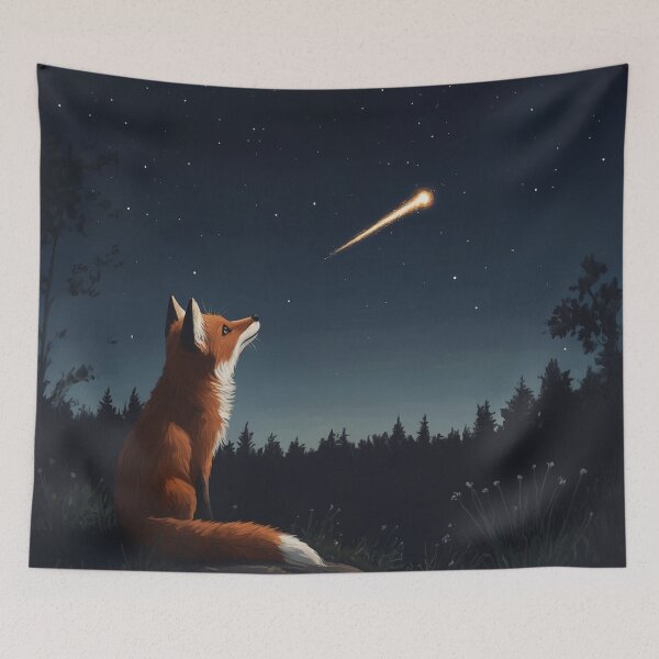 Item preview, Fox Looking A Comet designed and sold by Rtymer.
