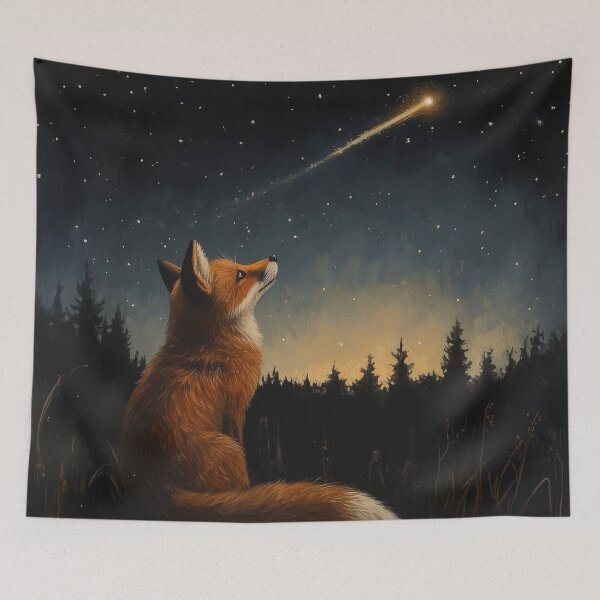 Item preview, Fox Looking A Comet designed and sold by Rtymer.