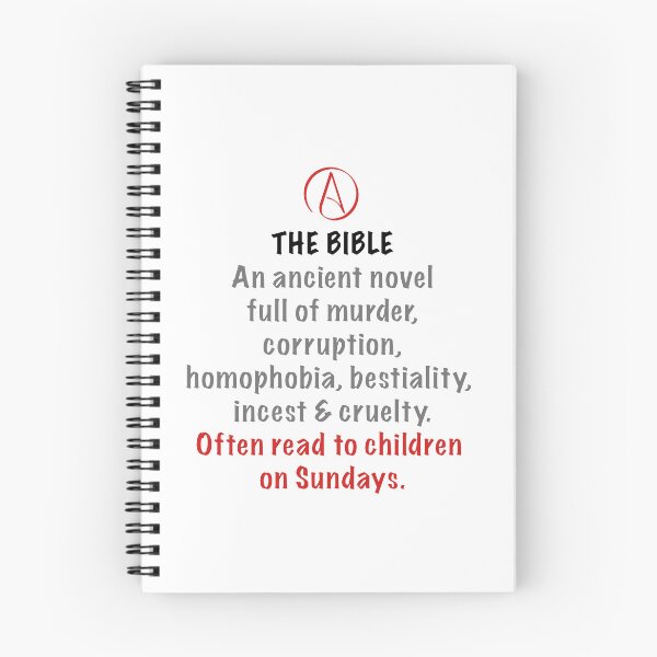 Item preview, Atheist Critique – The Bible: Ancient Novel Read to Children on Sundays designed and sold by Atheist-Heaven.