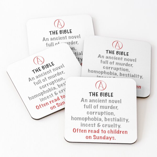Item preview, Atheist Critique – The Bible: Ancient Novel Read to Children on Sundays designed and sold by Atheist-Heaven.