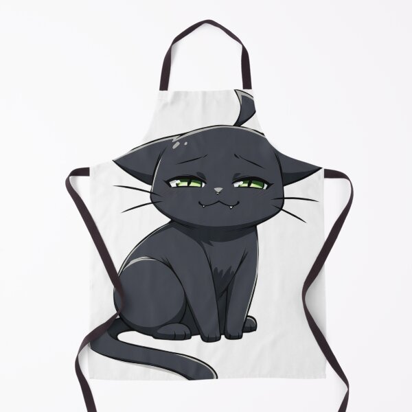 Item preview, Sad Vampire Cat – Cute Emo Black Kitty with Fangs designed and sold by veinmerch.