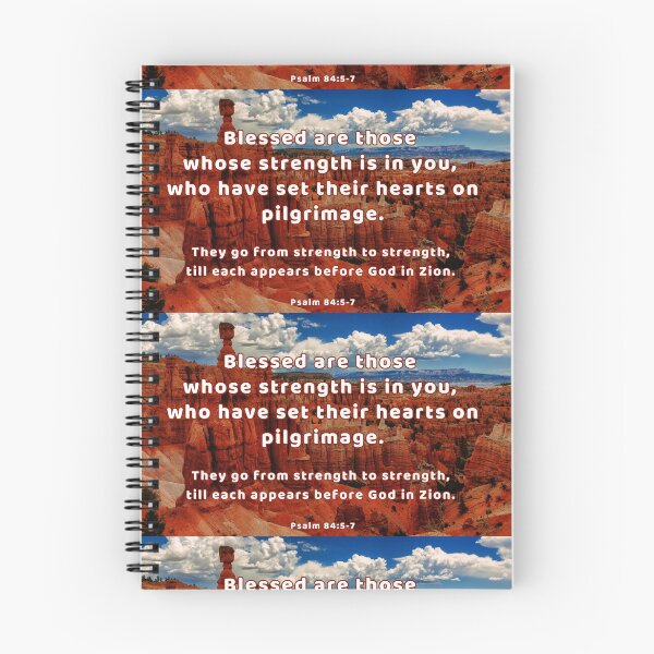 Item preview, Psalm 84 - Valley of Baca pilgrimage designed and sold by stella literarium.