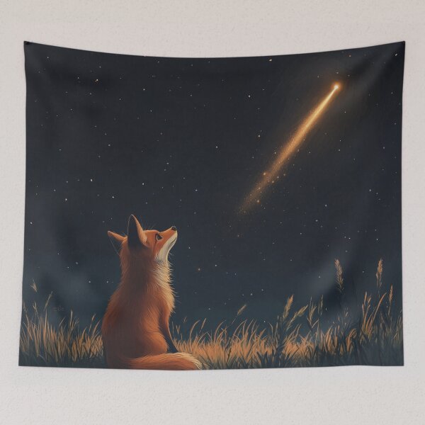 Item preview, Fox Looking A Comet designed and sold by Rtymer.