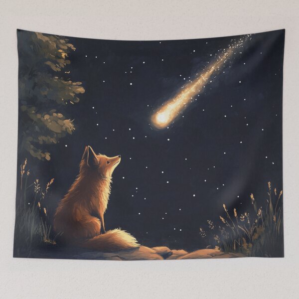 Item preview, Fox Looking A Comet designed and sold by Rtymer.